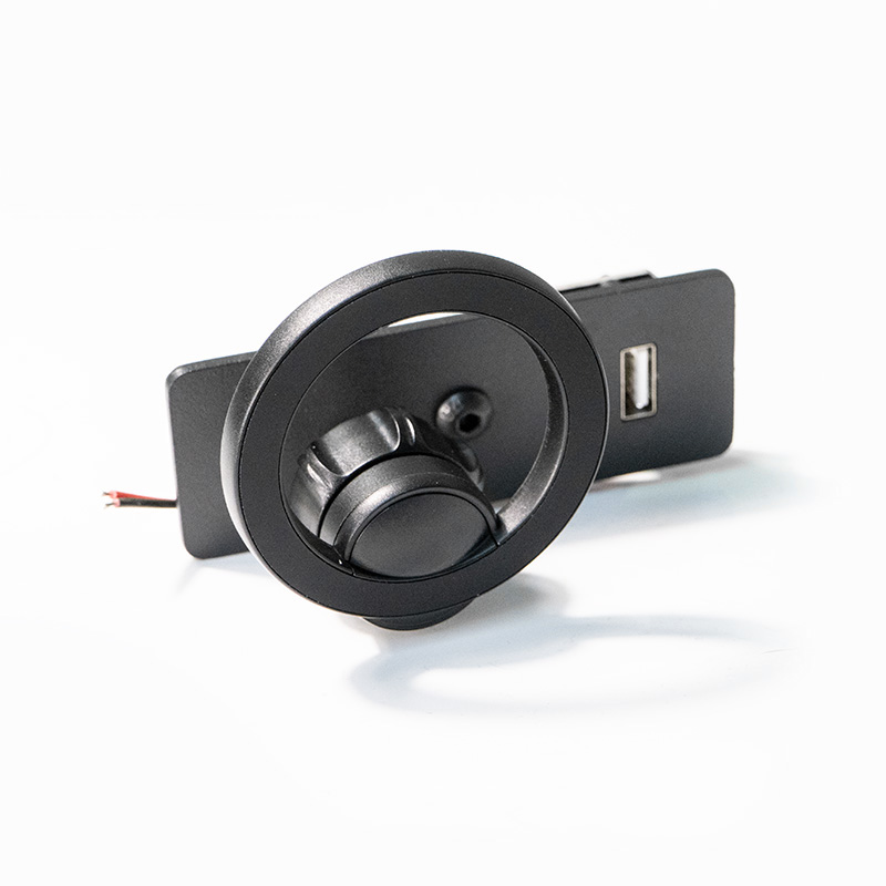 Classic Mini Ashtray Phone Holder Mag Mount with USB